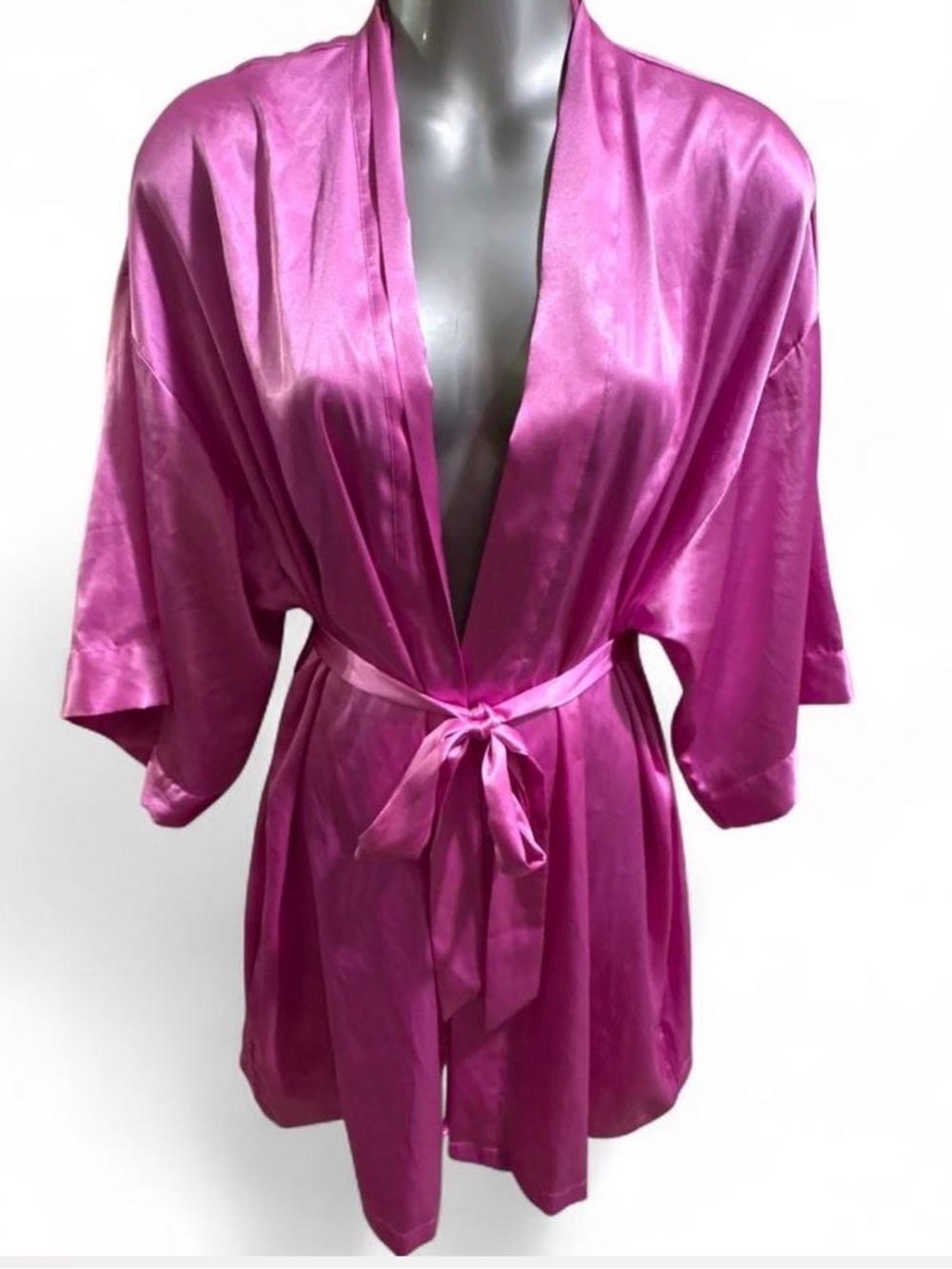 Victoria’s Secret Silky Satin Kimono Robe - Sz S/M